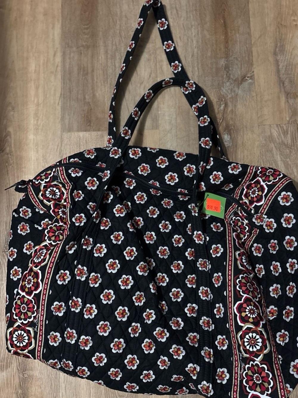 Vera Bradley Pirouette Large Duffle NWT